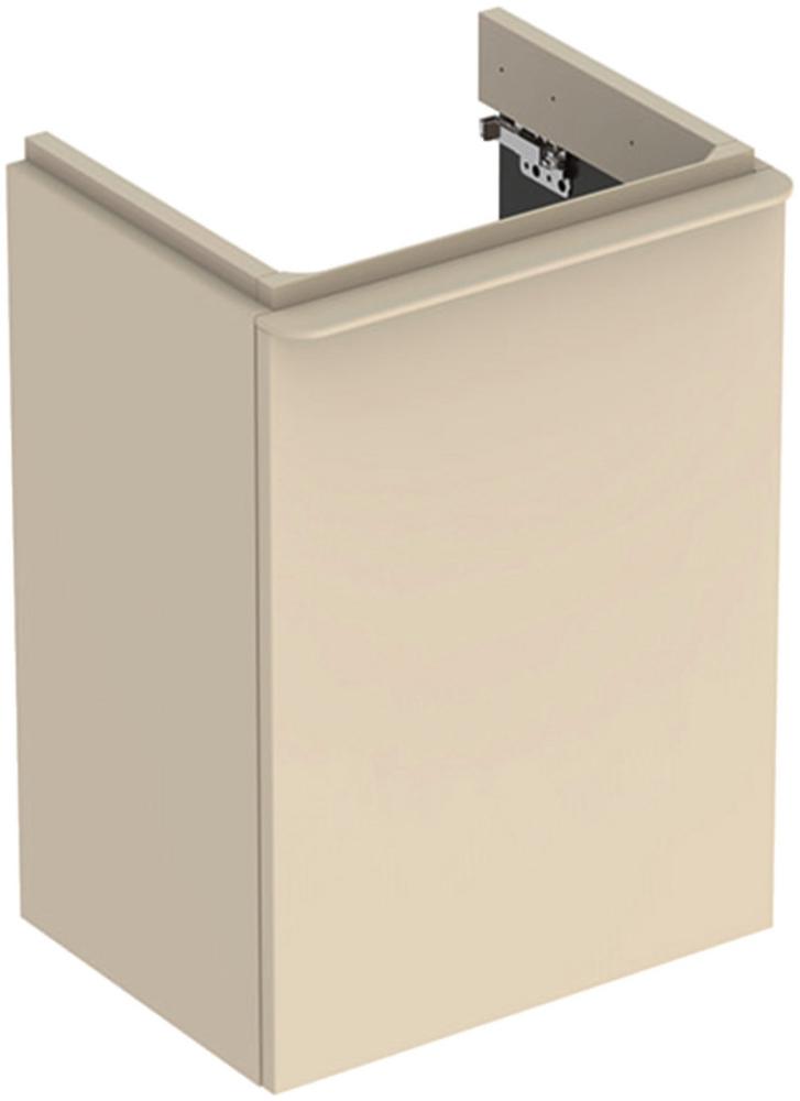 GEBERIT SMYLE SQUARE Waschbeckenunterschrank 44,2 cm breit, Beige, Türanschlag links Bild 1