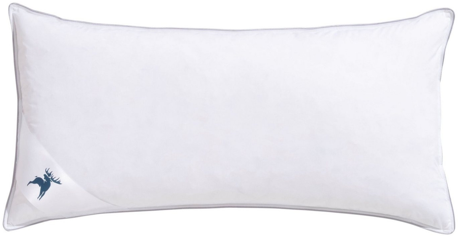 Älgdröm Federkopfkissen Lodiken Kopfkissen 40x80 cm, 80x80 cm, Füllung: Federn, Bezug: Baumwolle, Bauchschläfer, Rückenschläfer, Seitenschläfer, Kissen, DOWNPASS zertifiziert und NOMITE Bild 1
