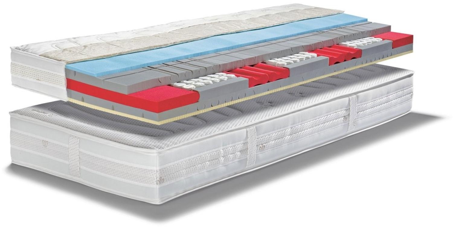 Swissflex Versa Excellence Taschenfederkern-Matratze 160x190 H4 (Extra-Fest ab 110 kg) Cool & Natural Bild 1