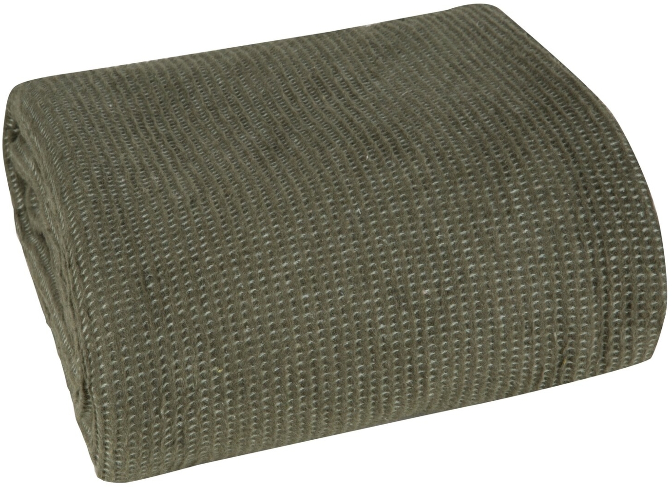 Wohndecke Sofadecke Decke Tagesdecke Design Natur Farben Amber olivgrün 180x220 cm Bild 1