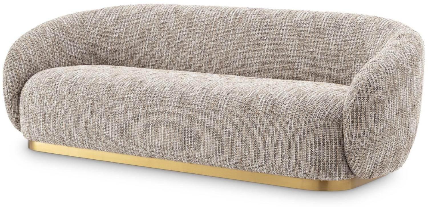 EICHHOLTZ Sofa Brice Mademoiselle Beige Bild 1