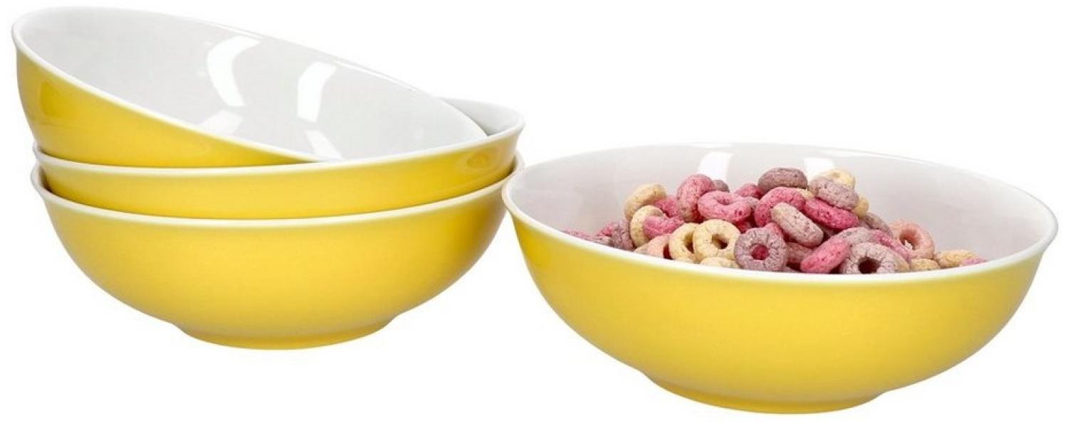 4er Set Doppio Schalen Ø 18 cm Gelb Snack-Schüssel Dessert-Bowl Ritzenhoff Bild 1