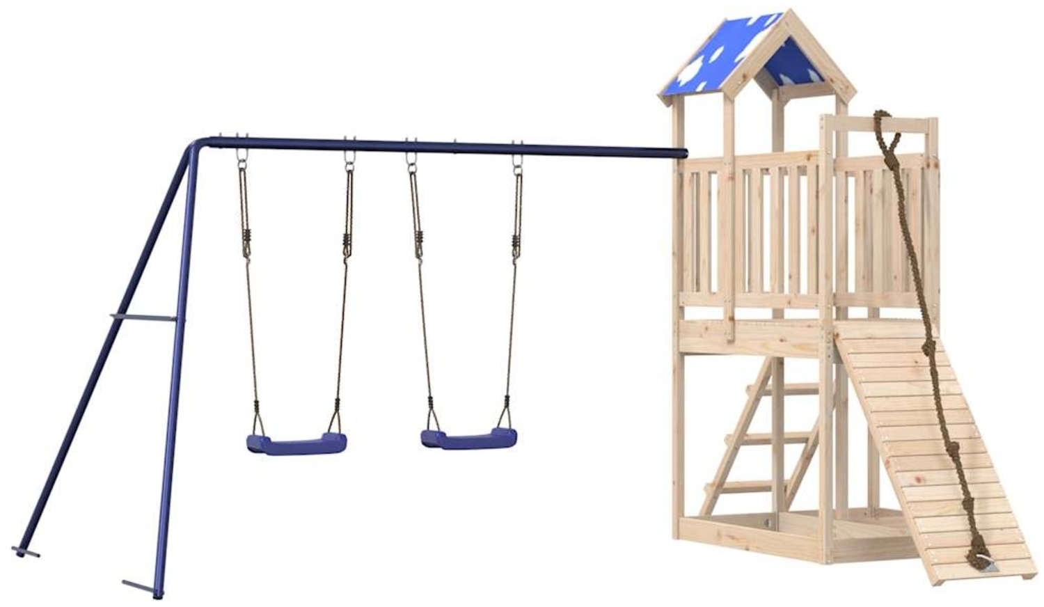 vidaXL Spielturm Massivholz Kiefer 3278971 Bild 1
