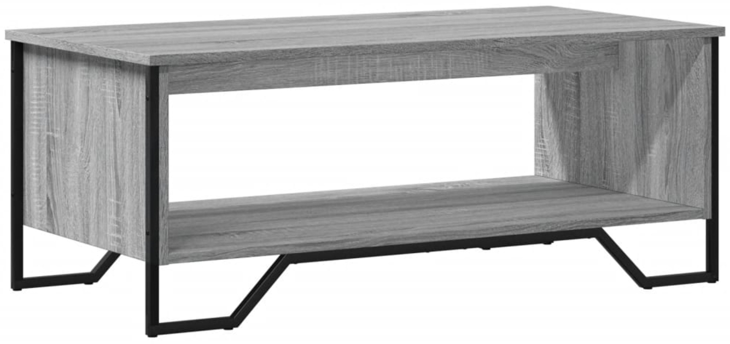 vidaXL Couchtisch Grau Sonoma 100x51x40 cm Holzwerkstoff 848482 Bild 1