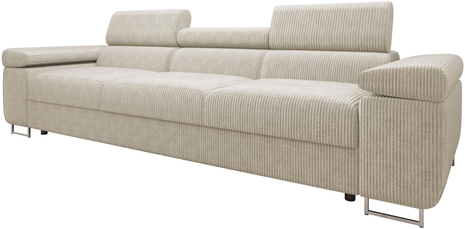 Sofa Torezio Cord III mit Einstellbare Kopfstützen (Poso 100) Bild 1