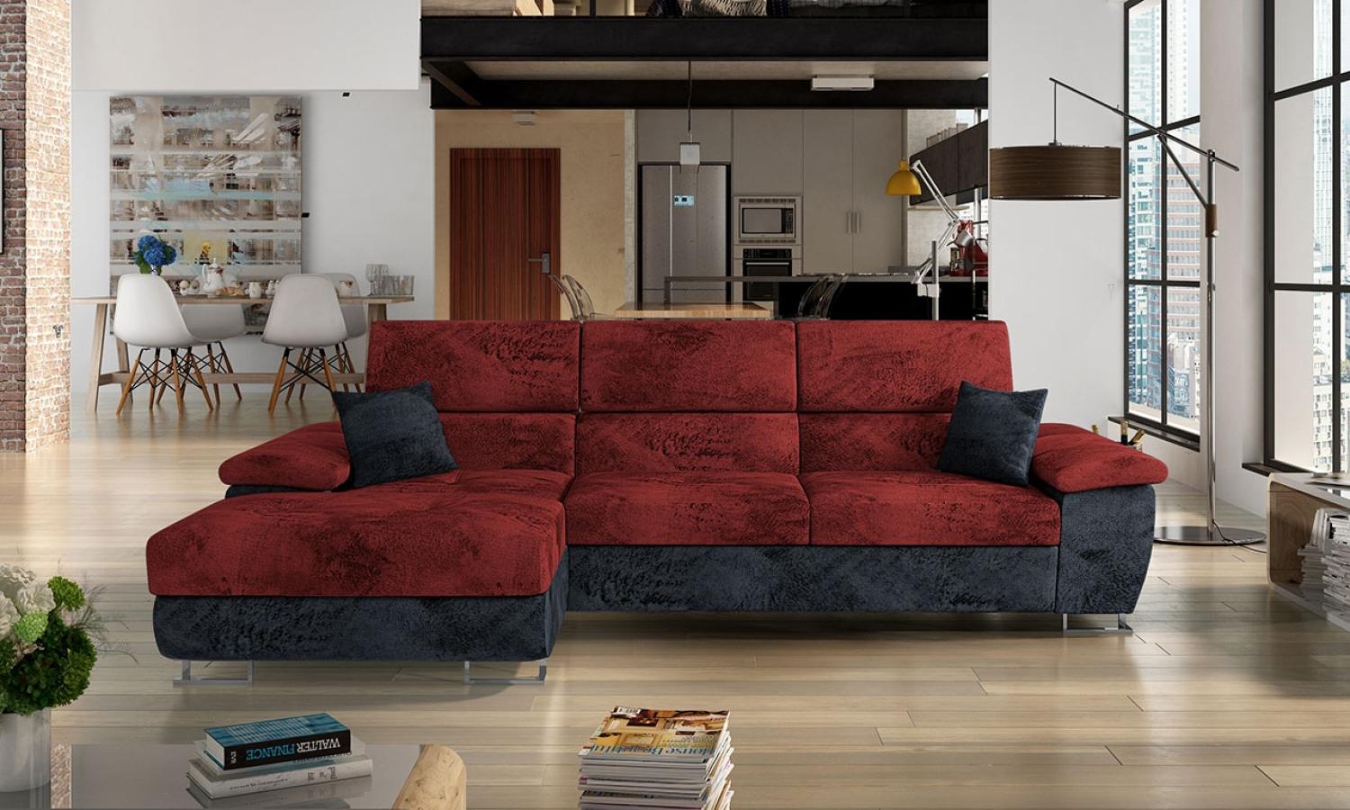 Ecksofa Cotere Mini Premium, Seite: Links, Farbe: Sorriso 01 + Sorriso 12 + Sorriso 01 Bild 1