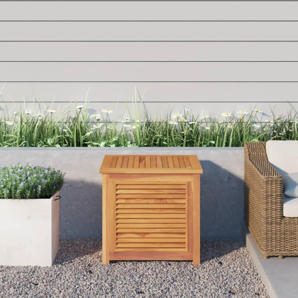 vidaXL Gartenbox mit Beutel 60x50x58 cm Massivholz Teak 363269 Bild 1