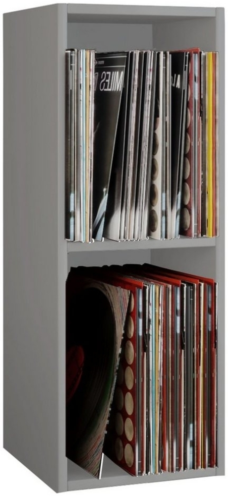 VCM CD-Regal Holz Schallplatten LP Stand Regal Platto 2fach Bild 1