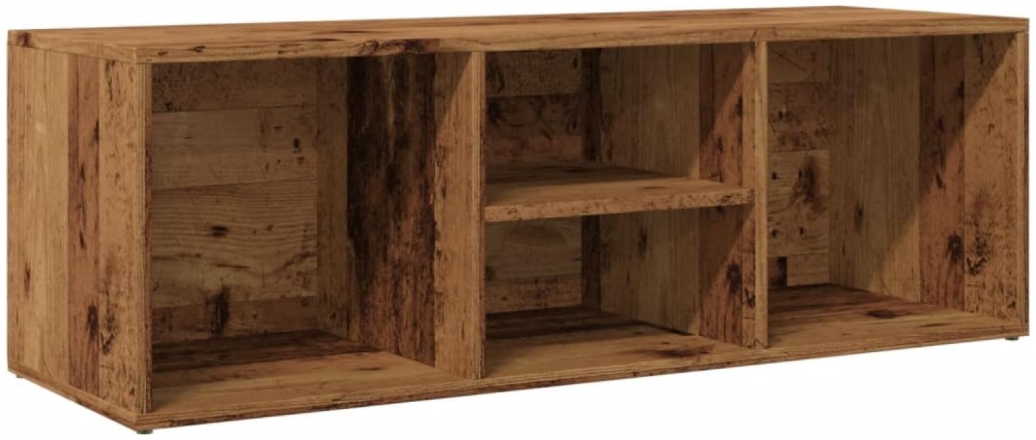 vidaXL Schuhbank Altholz-Optik 105x35x35 cm Holzwerkstoff 856410 Bild 1