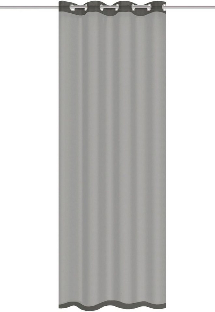 HOME WOHNIDEEN Gardine DOLLY (1 St), Ösen, transparent, Voile, transparent Bild 1