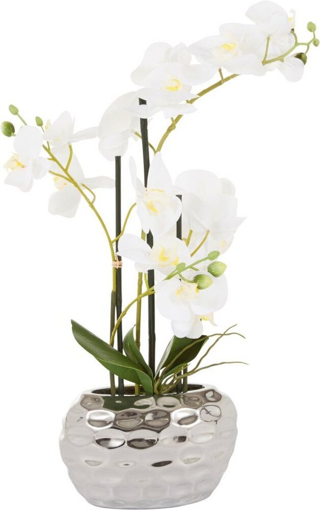 Kunstpflanze Orchidee Orchidee, Leonique, Höhe 55 cm, Kunstorchidee, im Topf, Bestseller, über 2500 4,5-Sterne-Bewertungen Bild 1