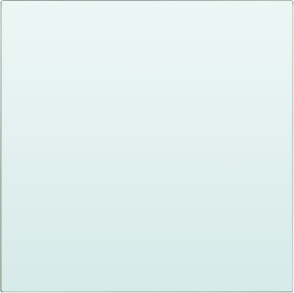 vidaXL Regalboden Glas Transparent 30x30 cm 243811 Bild 1