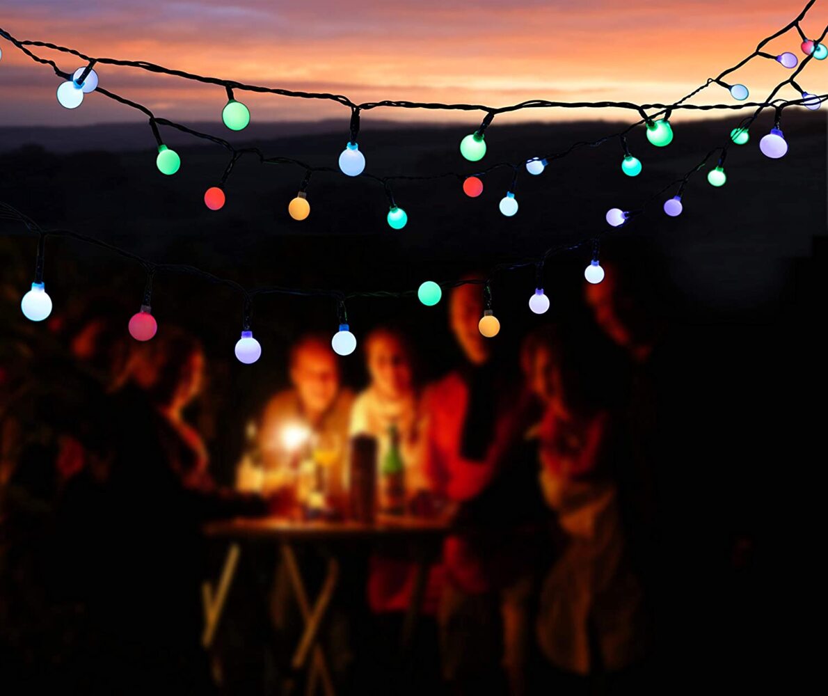 LED Lichterkette mit 50 Farbwechsel-LED Bild 1