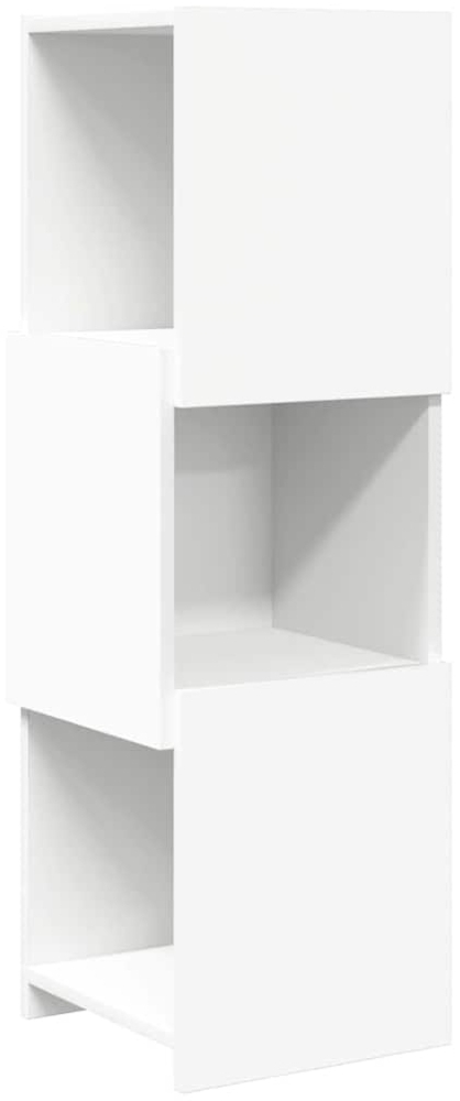 vidaXL Eckschrank Weiß 30,5 x 30 x 95 cm Holzwerkstoff 889829 Bild 1