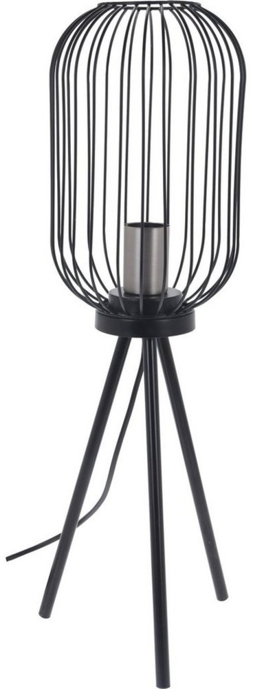 Metall-Dreibein Lampe, 36 cm, schwarz - Home Styling Collection Bild 1