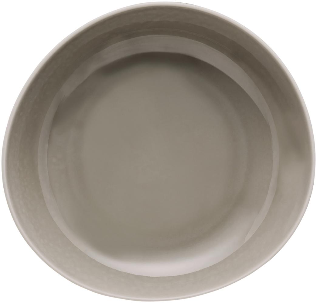 Rosenthal Junto Pearl Grey Teller tief 22 cm Bild 1