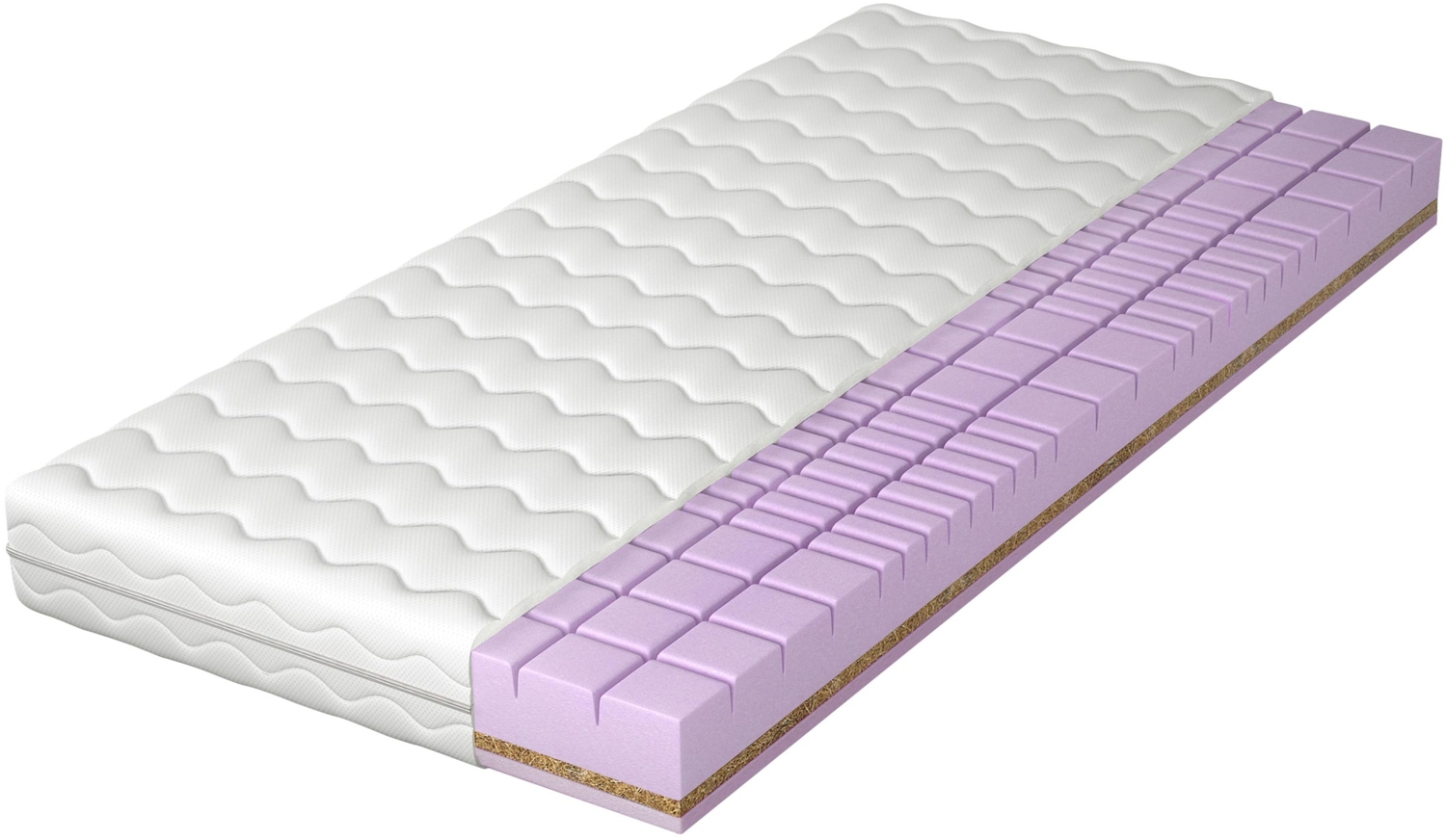 Komfortschaummatratze Wafelpo (Größe: 70 x 200) Bild 1