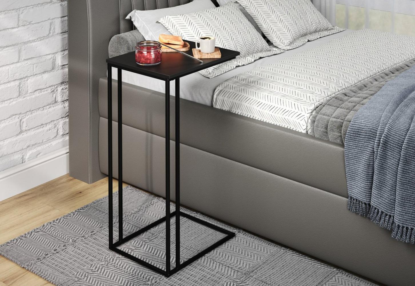 INOSIGN Beistelltisch Sterling (1-St), Nachttisch für ein Boxspringbett - Couchtisch (B/T/H): 50/40/91 cm Bild 1