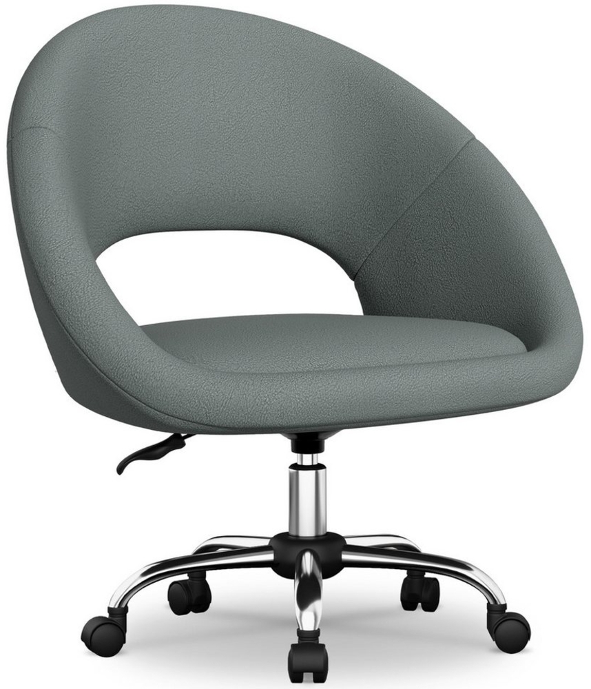 Hiazurm Bürostuhl Homeoffice Stuhl,Schminkstuhl mit Armlehnen,Drehstuhl, Atmungsaktiver, für Schminktisch,Arbeitszimmer, Schlafzimmer Bild 1