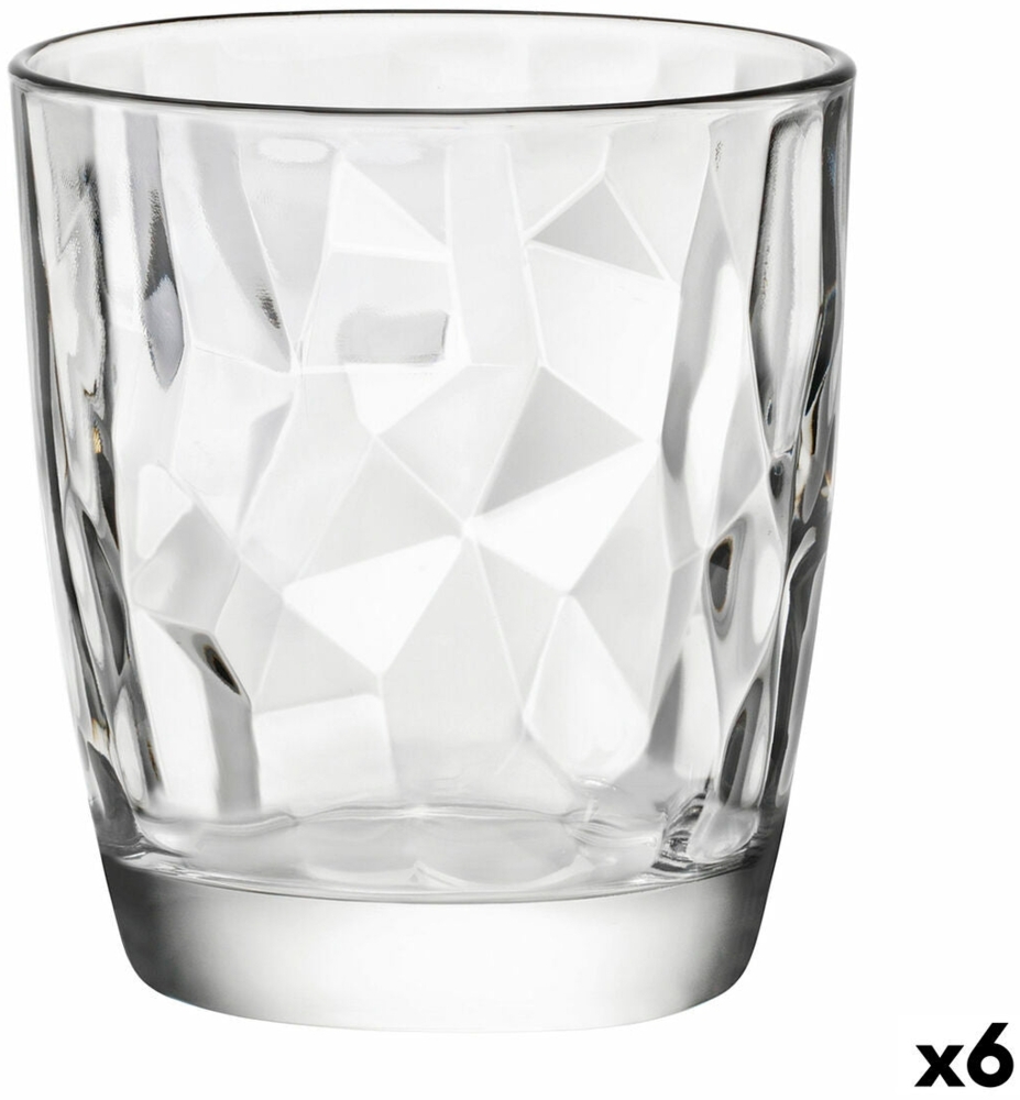 Trinkglas Bormioli Rocco Diamond Glas 390 ml (6 Stück) (Pack 6x) - Default Title Bild 1