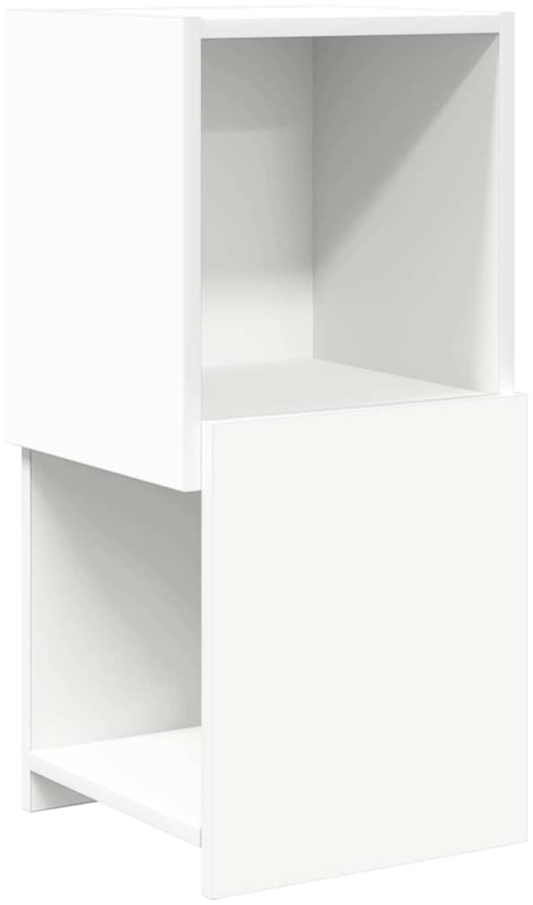 vidaXL Eckschrank Weiß 30,5 x 30 x 65 cm Holzwerkstoff 889837 Bild 1