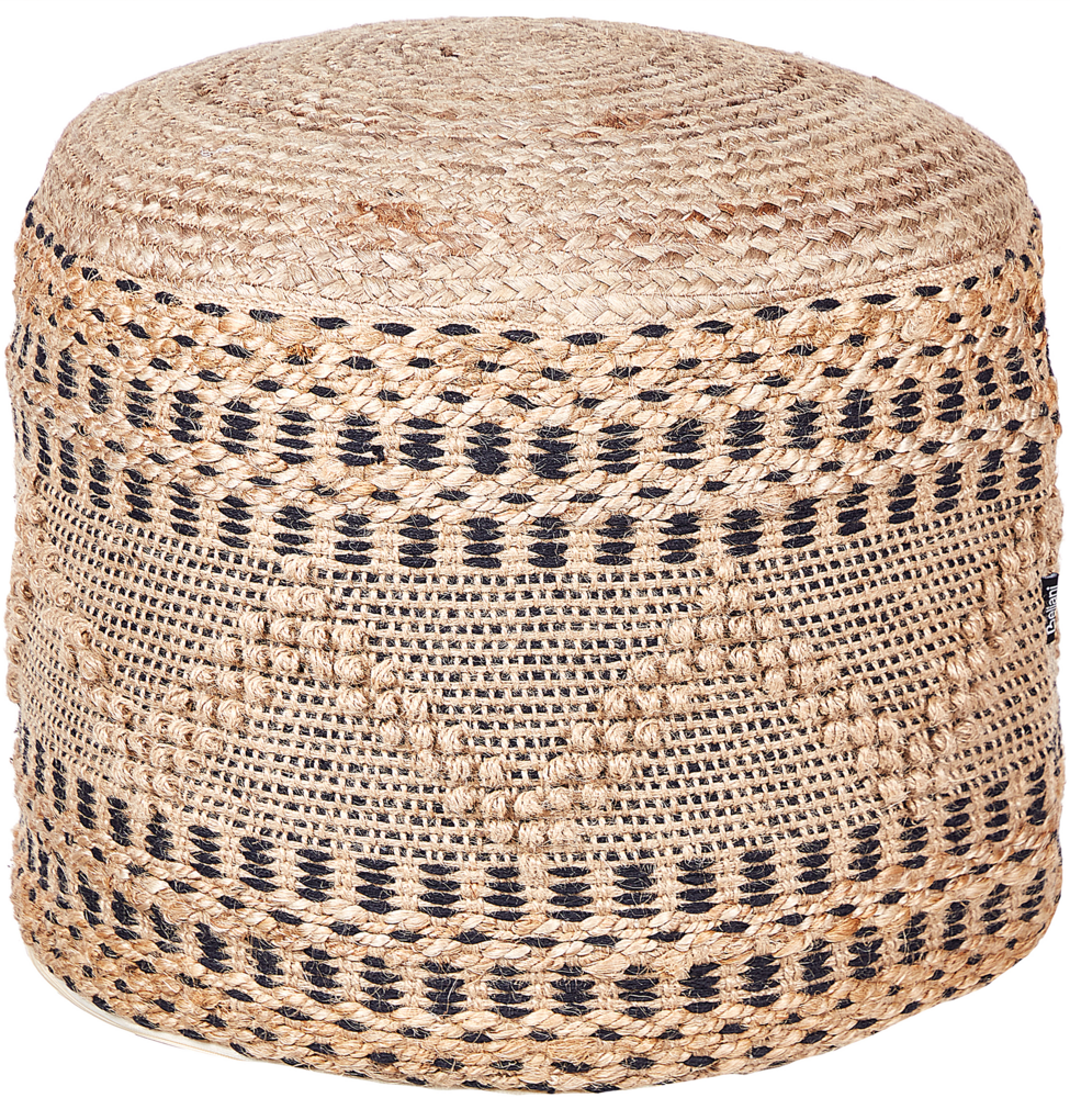 Pouf WADAN Beige 50 cm 50 cm Bild 1