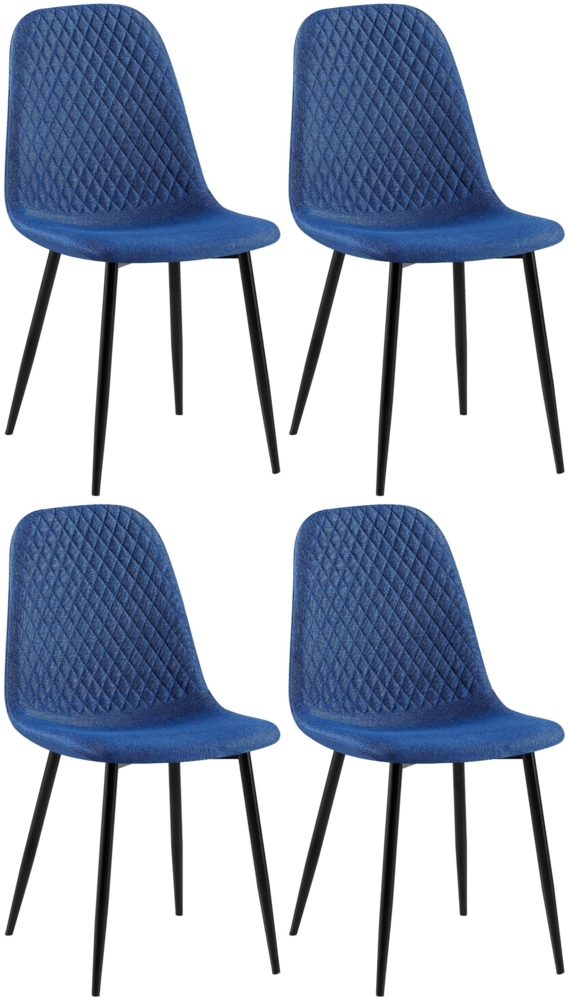 4er Set Stühle Giverny Stoff [320421] Bild 1