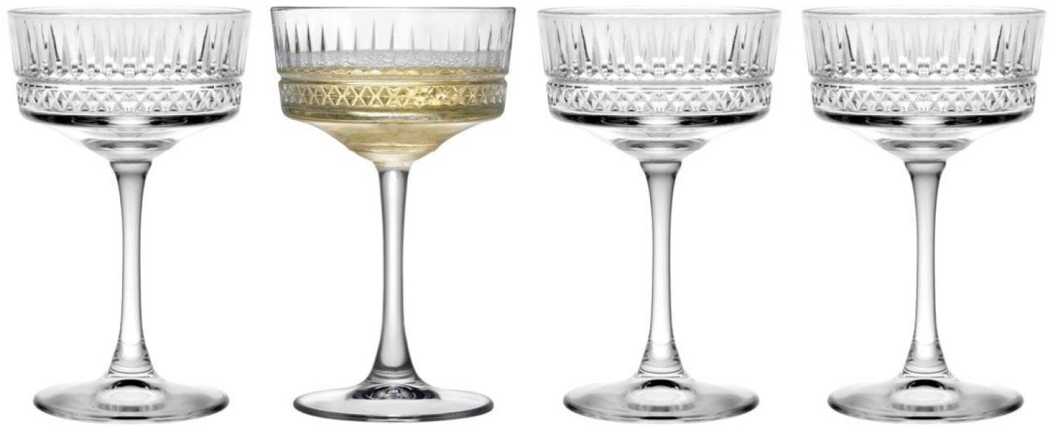 Pasabahce ELYSIA 440436 Champaign Glas Dessertglas 260 ml 4er Set Gläser-Set Bild 1