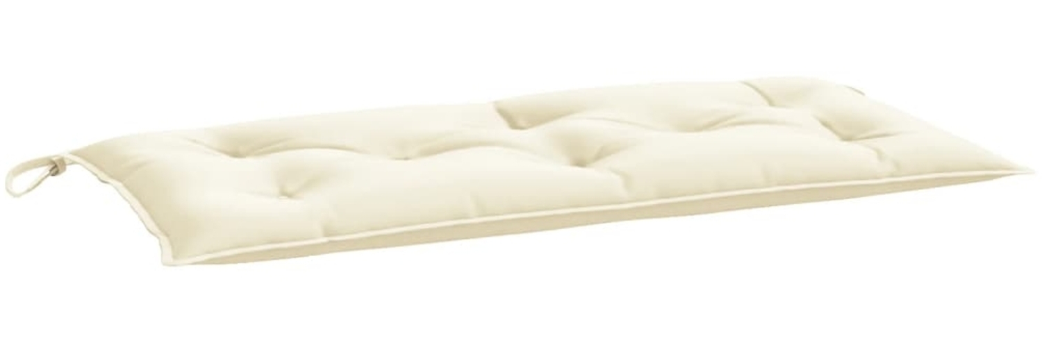 vidaXL Gartenbank-Auflage Creme 100x50x7 cm Oxford-Gewebe 361566 Bild 1