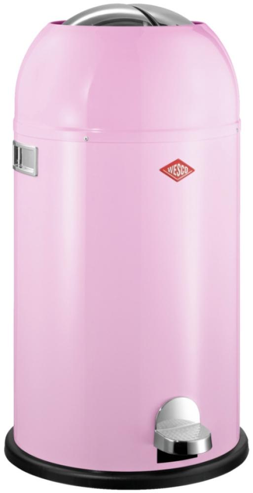 WESCO Tretabfalleimer 184631-26 KICKMASTER in PINK mit 33 Liter Volumen / Abfallsammler / Mülleimer Bild 1