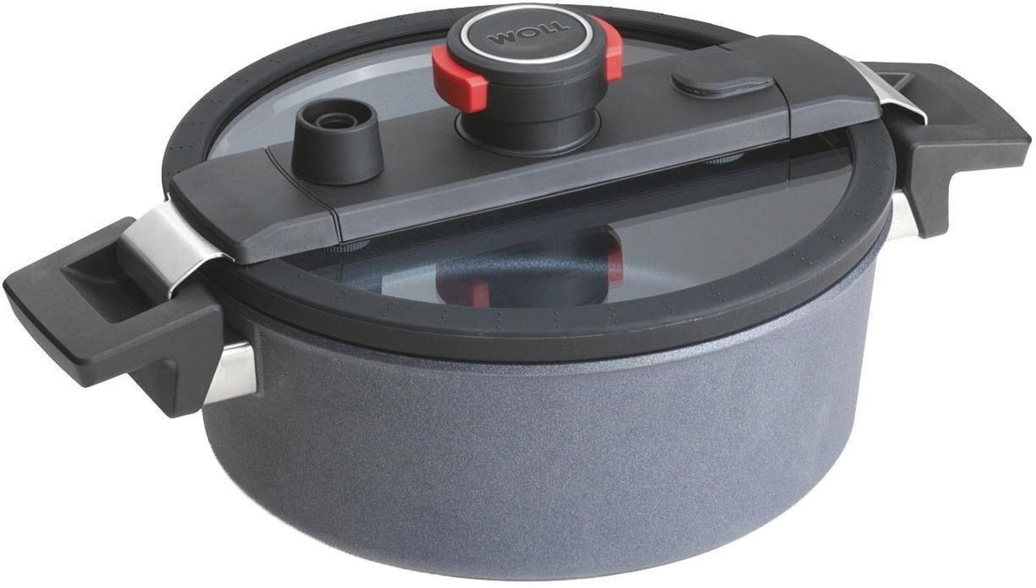 WOLL MADE IN GERMANY Dampfgartopf Active-Lite, Aluminiumguss (1-tlg), Dampfkochtopf, incl. Activde Lite Deckel, Induktion, Made in Germany Bild 1