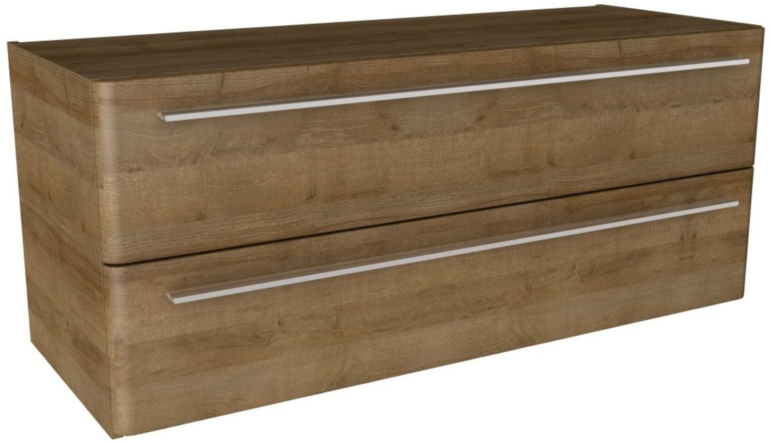 LANZET K8 Waschtischunterschrank 116 cm Hellbraun Bild 1