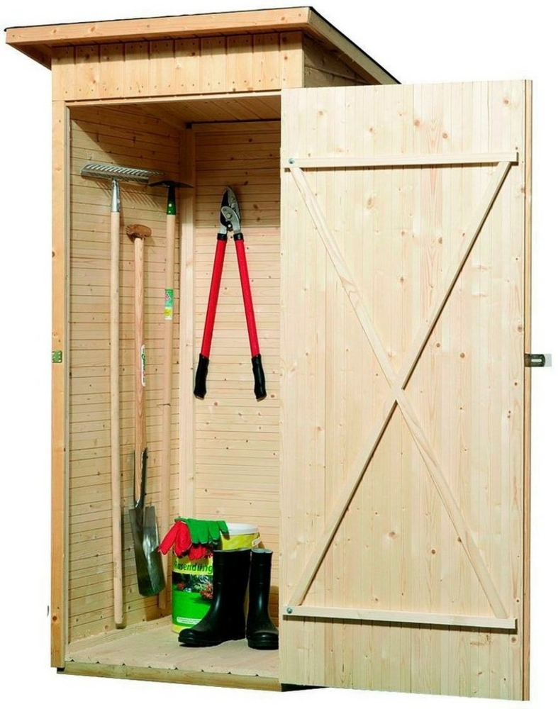 weka Geräteschrank Garten-/Terrassenschrank 361 Gr. 1 Flachdach, 14mm Bild 1