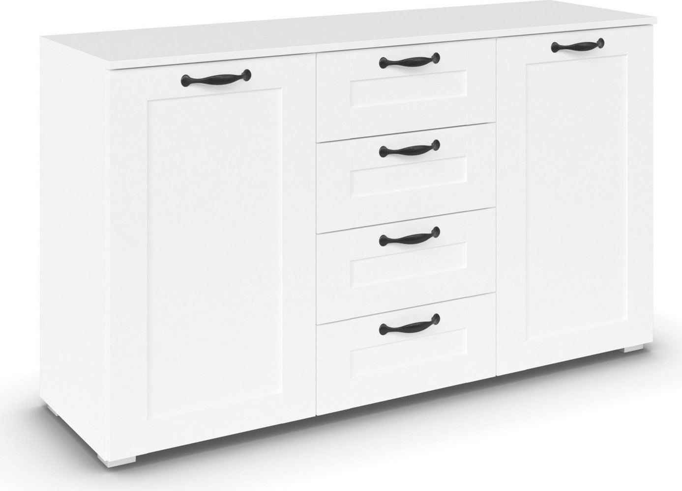 rauch Kombikommode Cottage by Aditio, in skandinavischem Landhausstil, 4 Schubladen mit Softclose-Funktion Bild 1