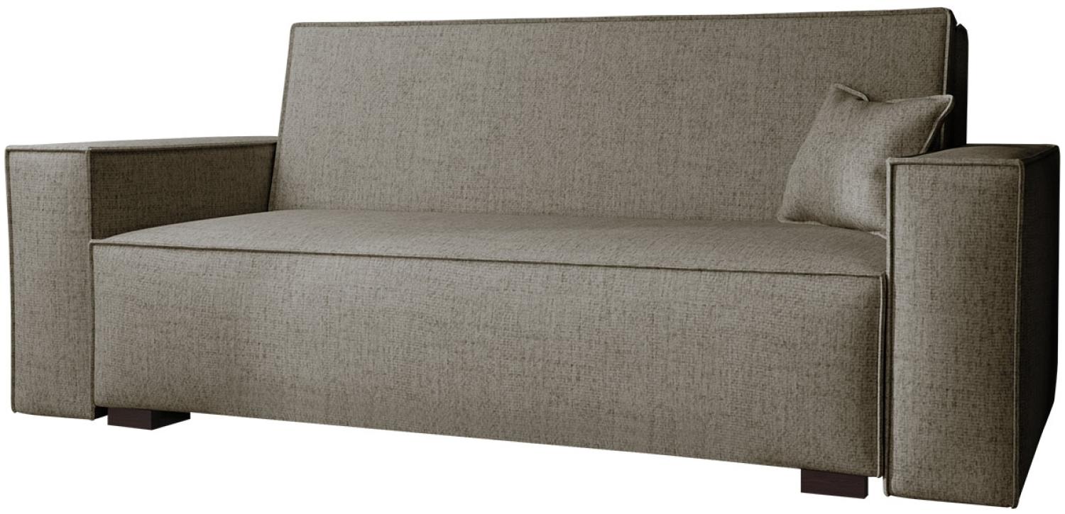 Schlafsofa Sofa Viva Duo IV (Farbe: Neve 16) Bild 1