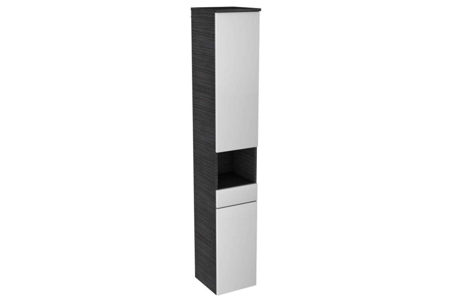 Lanzet Hochschrank mit Nische 30 cm, links Bild 1