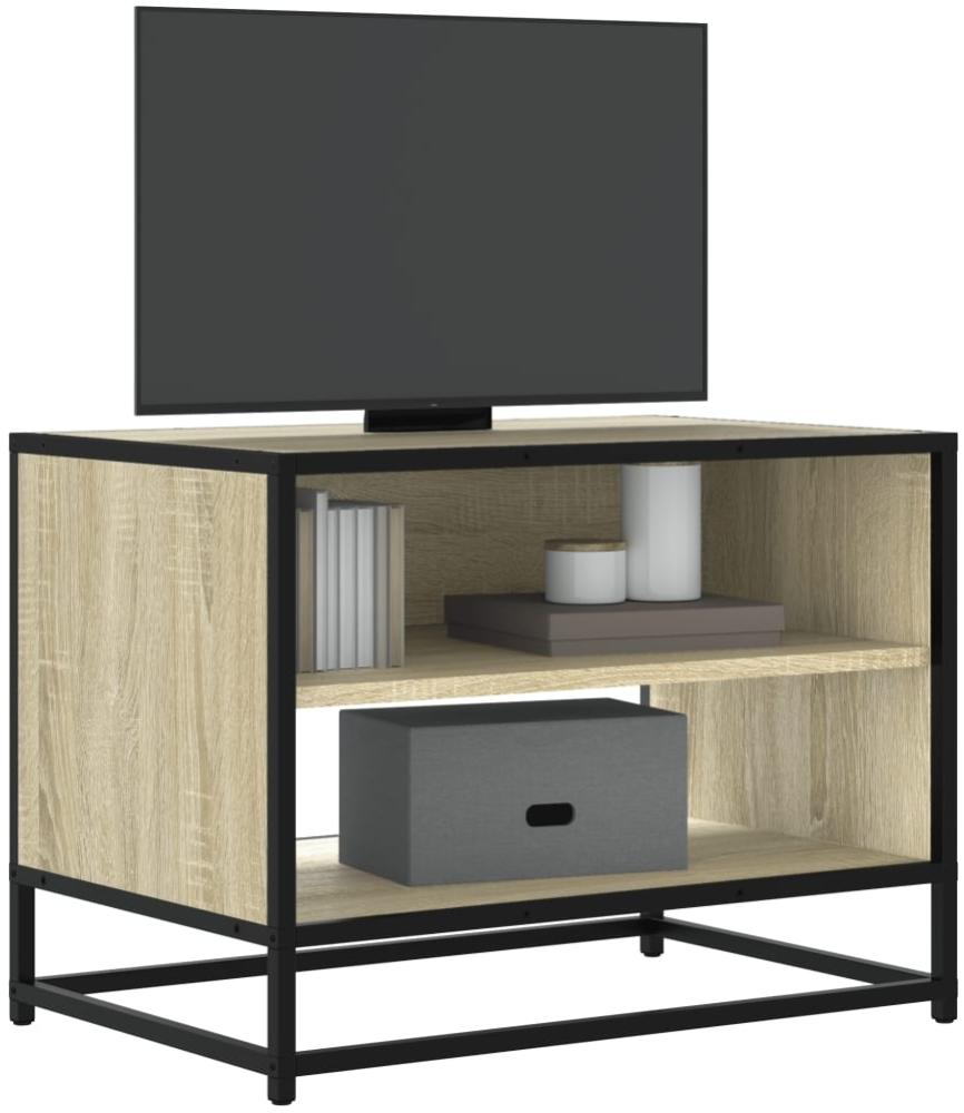 vidaXL TV-Schrank Sonoma-Eiche 61x40x46 cm Holzwerkstoff und Metall 848880 Bild 1