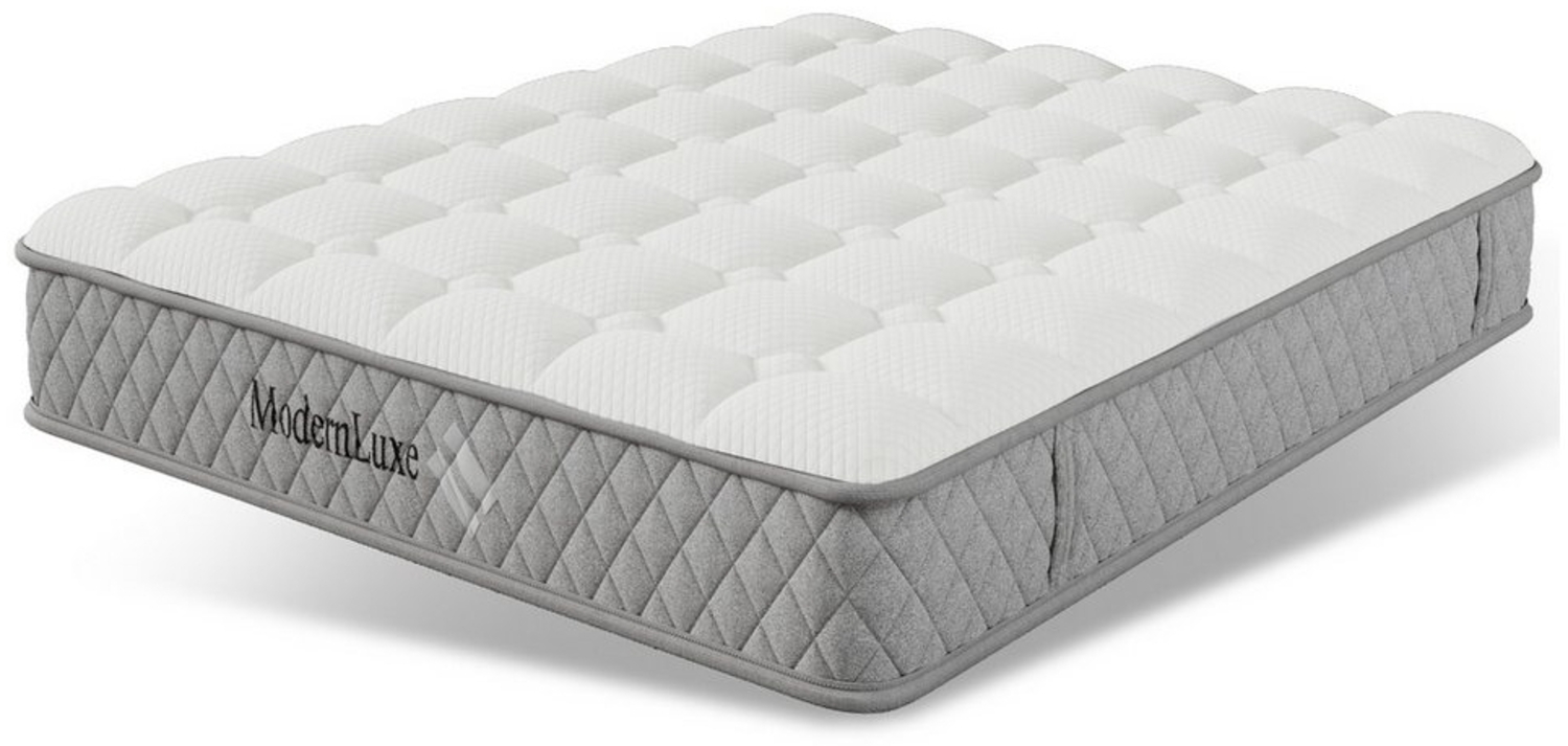 Kaltschaummatratze Härtegrad H3 (mittelfest), 4 Griffe, OKWISH, 20 cm hoch, (Matratze, Mattress mit 7-Zonen-Taschenfederkern), Vakuumverpackt Bild 1