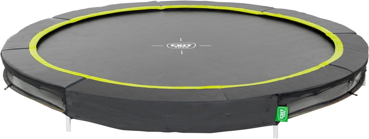 EXIT Trampolin Silhouette Ground Sports Ø 244 cm schwarz Bild 1