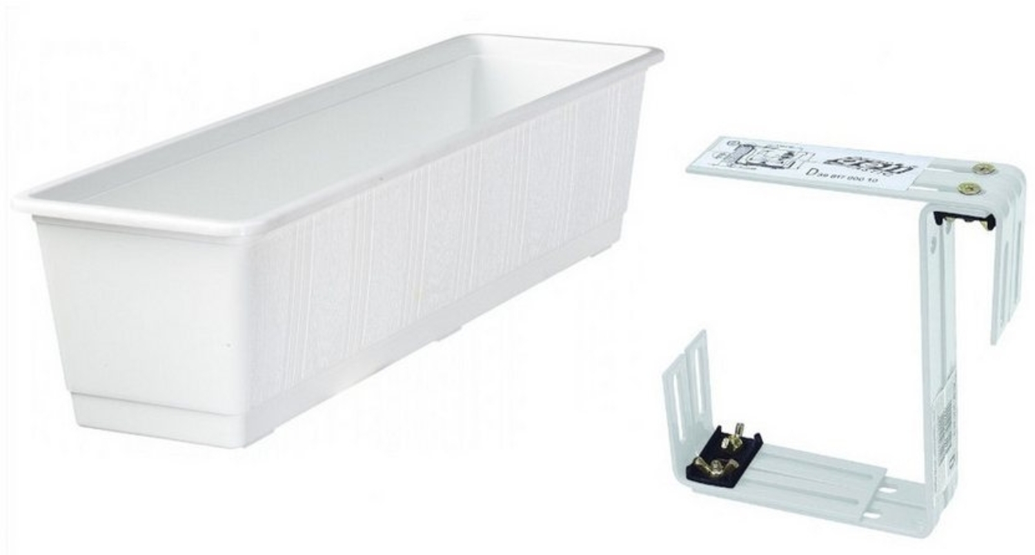 Fuchs Versand 24/7 Übertopf Blumenkasten STANDARD mit passendem Halter Bild 1