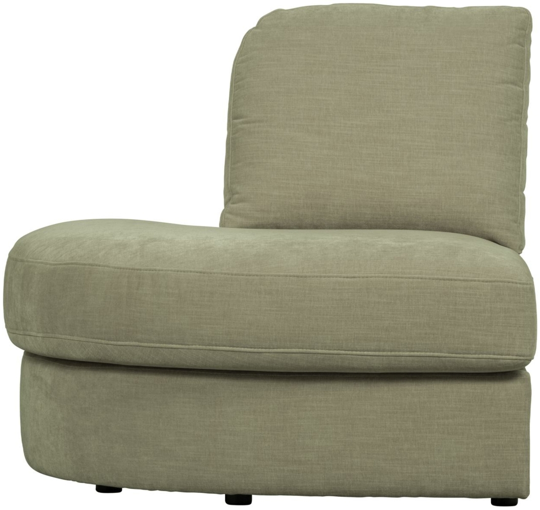 Modulsofa Family 1-Seat Eck-Element Rund Links, Grün Bild 1