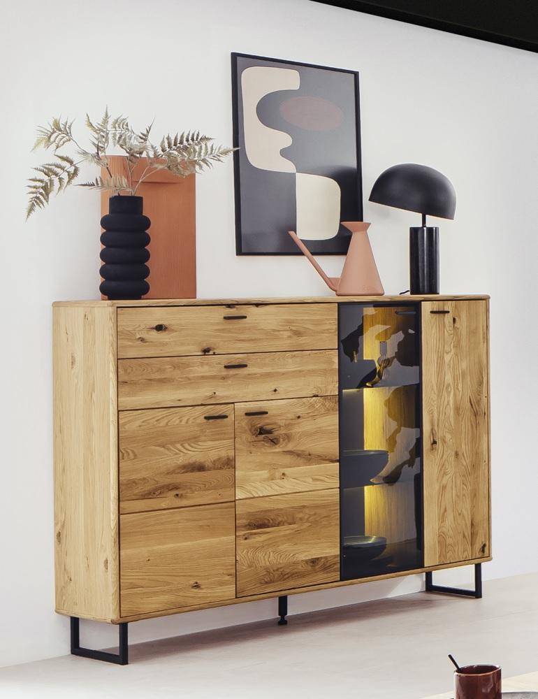 Highboard Arezzo - Wildeiche Bild 1