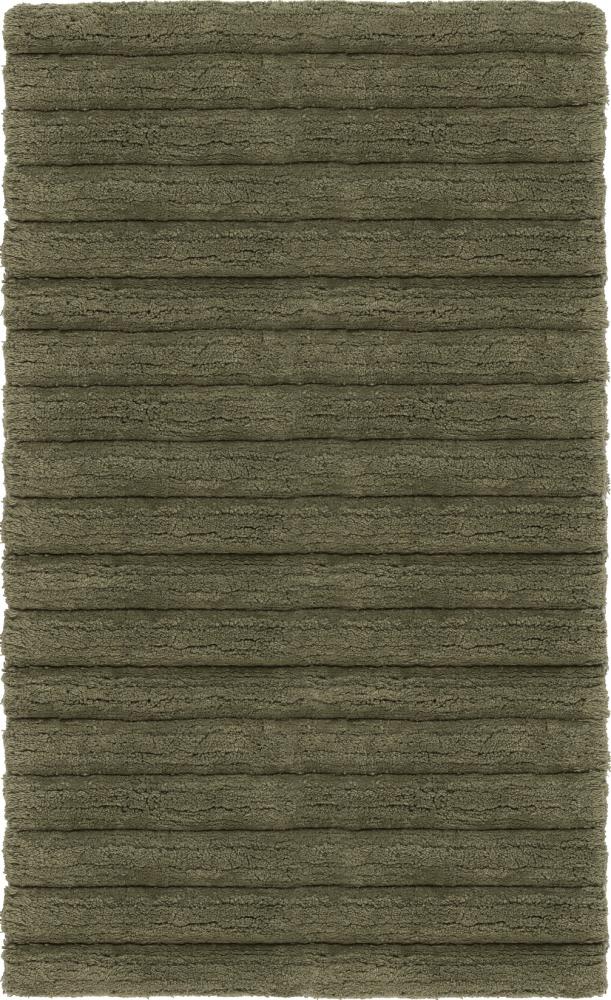 Heckett and Lane Badematte Vivienne 1 Badematte 70 x 120 cm 100% Baumwolle Army Green Bild 1