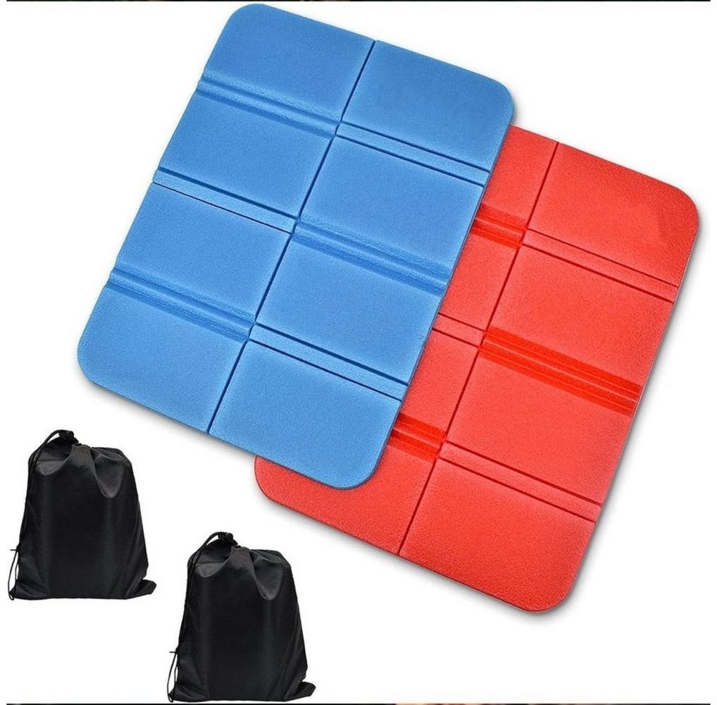 NUODWELL Sitzkissen Thermo Sitzkissen Faltbar, Sitzunterlage Sitzmatte, Wasserdicht Matte Bild 1
