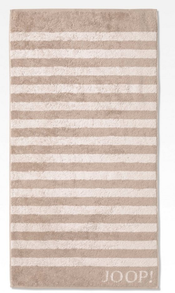 JOOP! Handtücher JOOP! Duschtuch Classic Stripes 1610, 30 Sand, Baumwolle (1-St) Bild 1