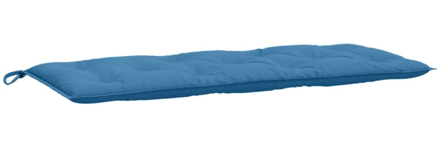 vidaXL Gartenbank-Auflage Melange Blau 120x50x7 cm Stoff 4002546 Bild 1