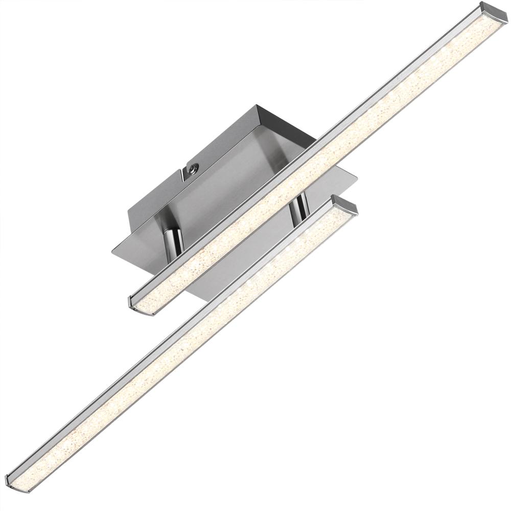 Monzana LED Deckenlampe Pinner 2 flammig Bild 1