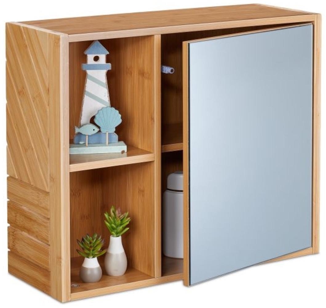 Spiegelschrank mit Regalfächern 10045510 Bild 1