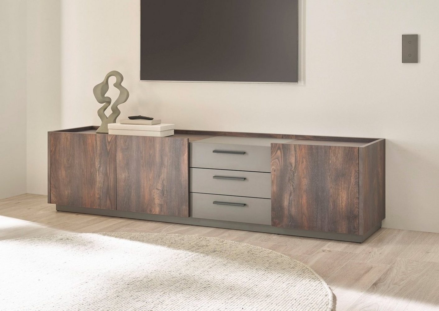 INOSIGN Lowboard LARGO, mit Soft-Close-Funktion, Breite ca. 200 cm Bild 1