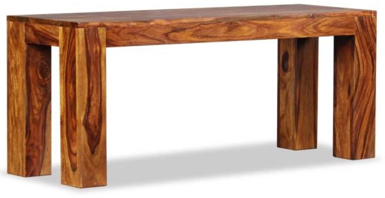 vidaXL Sitzbank Massivholz 110 x 35 x 45 cm [244352] Bild 1